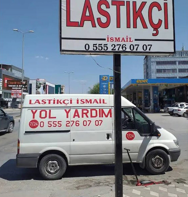 LASTİKÇİ İSMAİL 7 24 YOL YARDIM